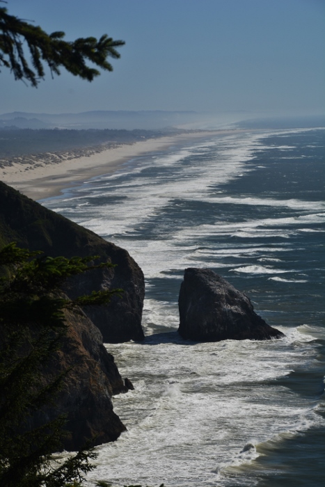 coastline looking south